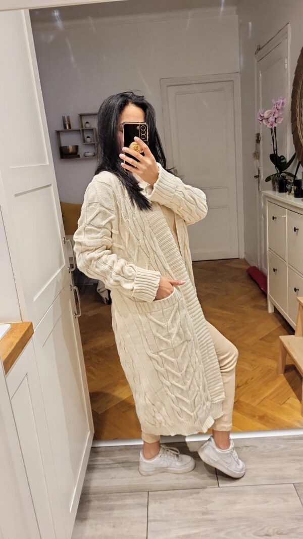 gilet-long-torsade-creme