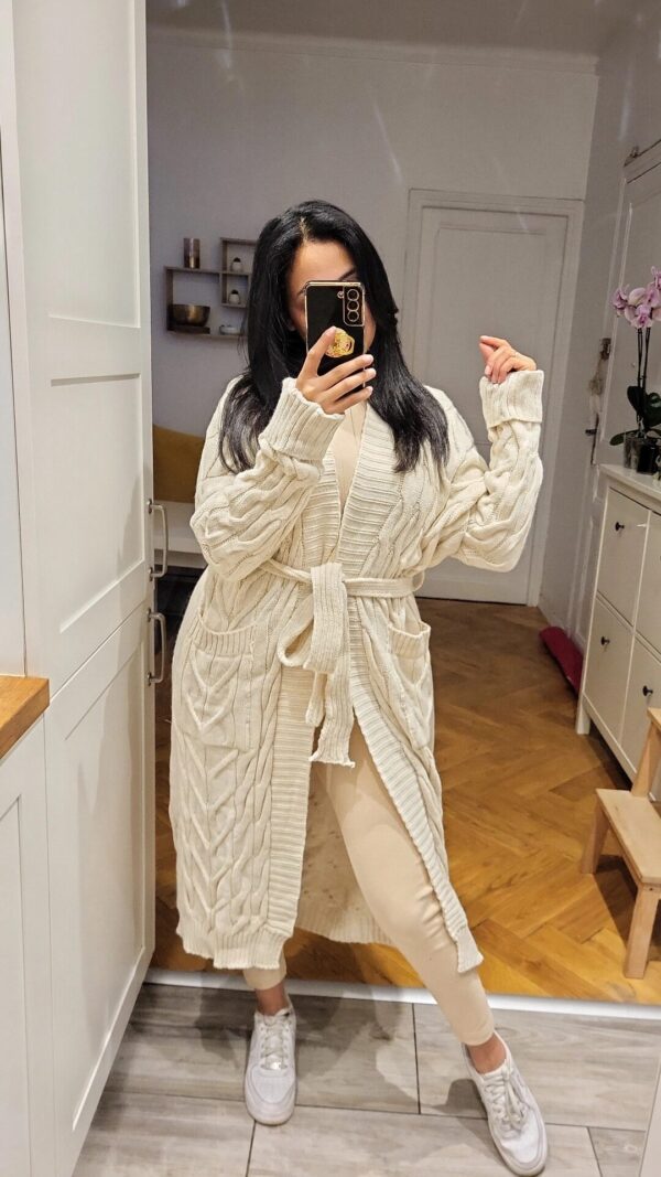 gilet-long-torsade-creme