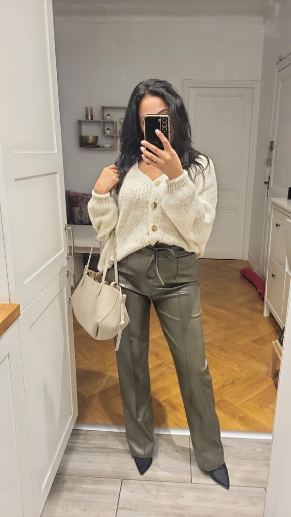 pantalon-simili-cuir-kaki