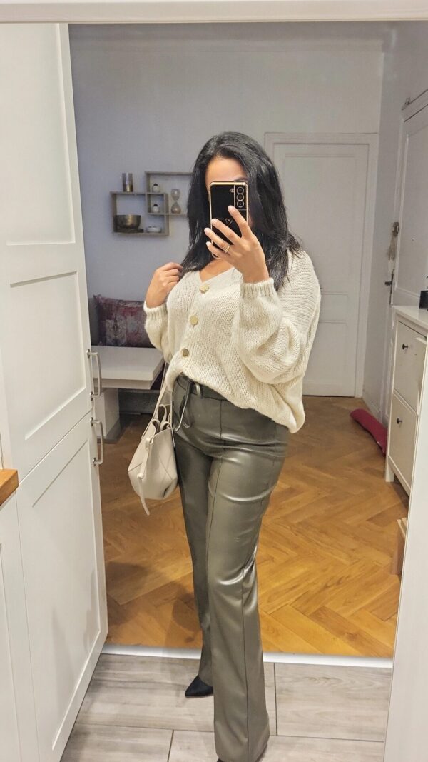 pantalon-simili-cuir-kaki