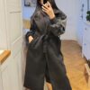 Manteau manches Bomber Noir – Image 4