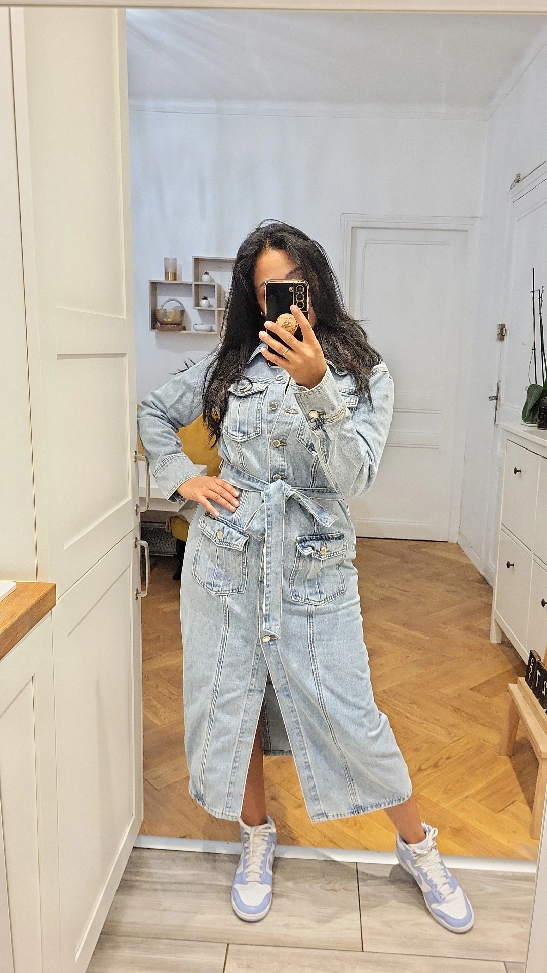 ROBE LONGUE EN JEAN