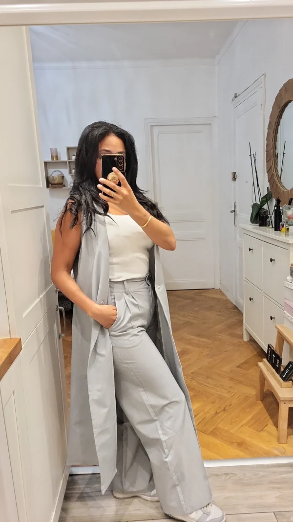 Ensemble Blazer sans manches – Image 15