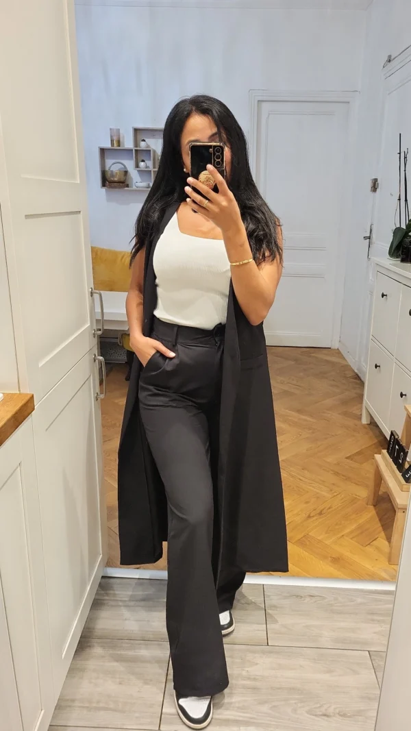 Ensemble Blazer sans manches – Image 8