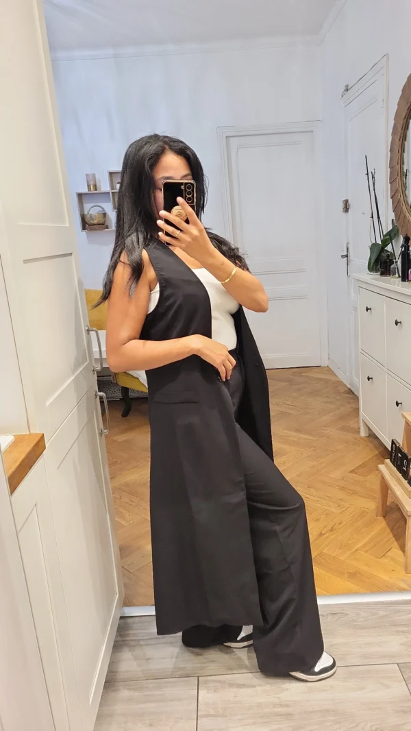 Ensemble Blazer sans manches – Image 12