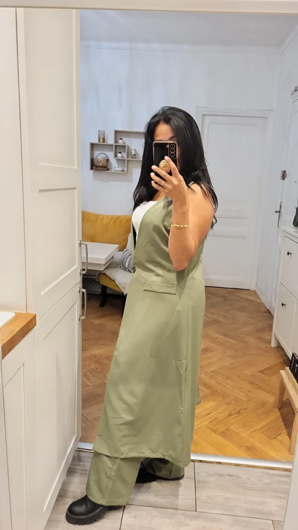 Ensemble Blazer sans manches – Image 6