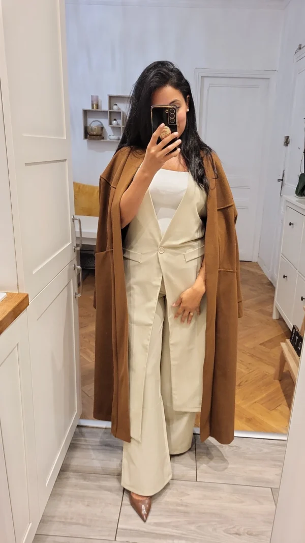 Ensemble Blazer sans manches – Image 26