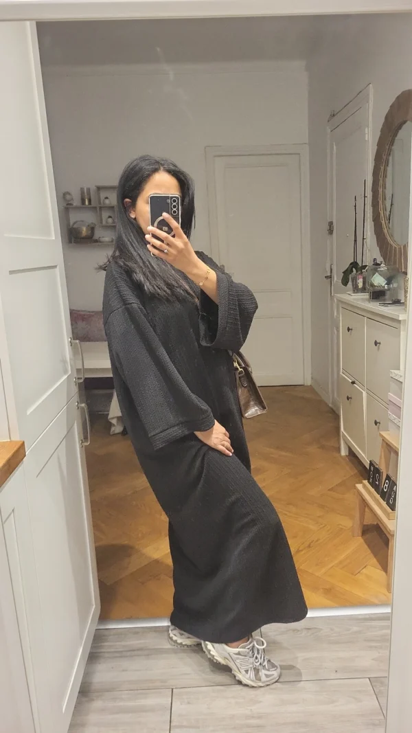 ROBE LINA NOIRE – Image 3