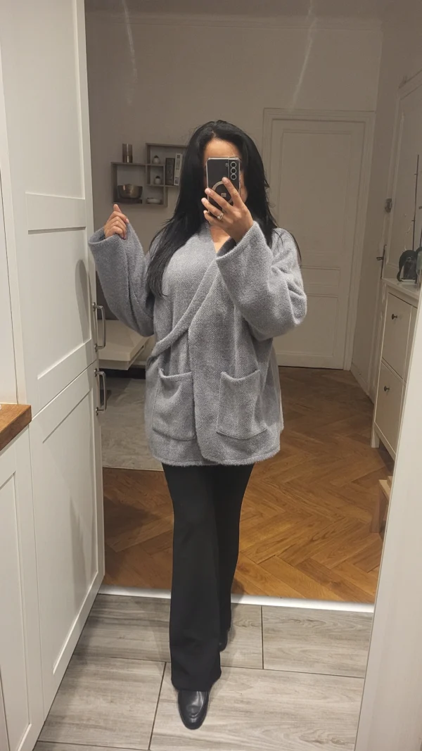 GILET DOLCE GRIS – Image 2