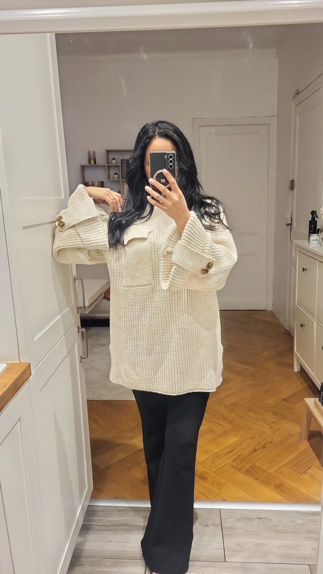 PULL WINTER ECRU