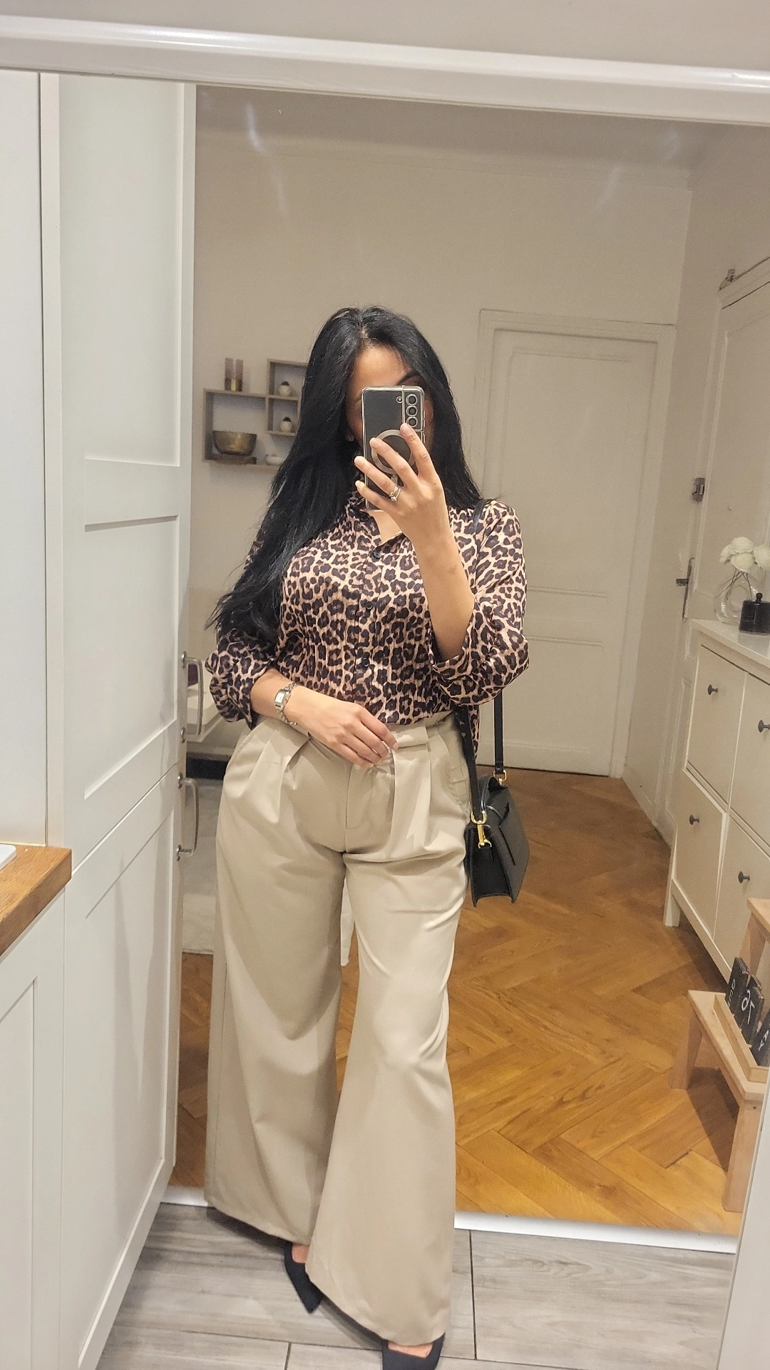 PANTALON A PINCES AMPLE