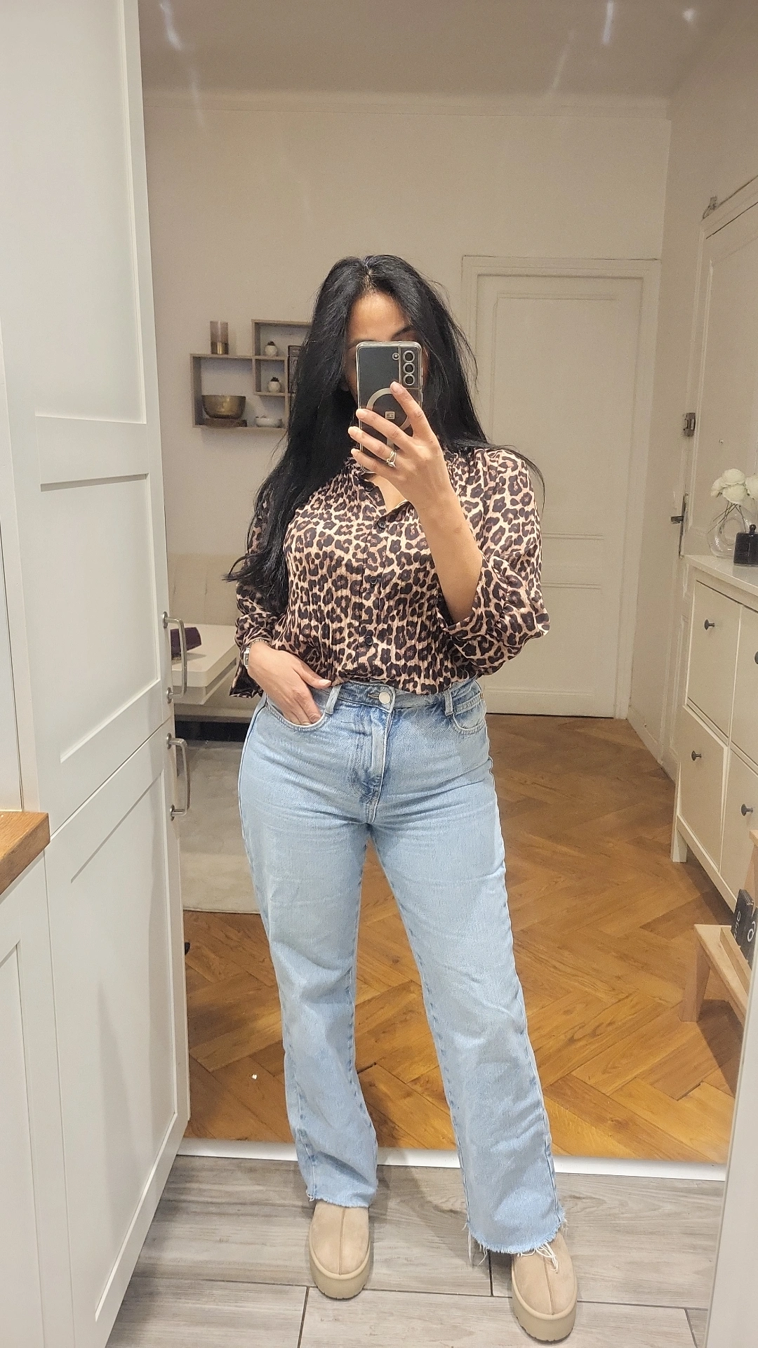 CHEMISE LEOPARD