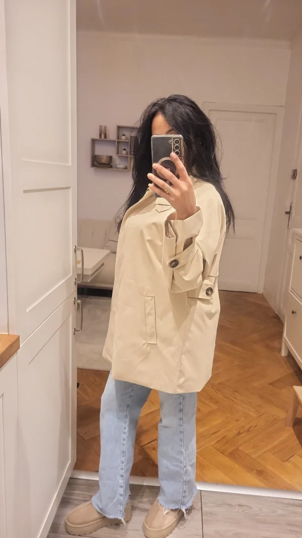 PARKA MI LONG BEIGE – Image 2