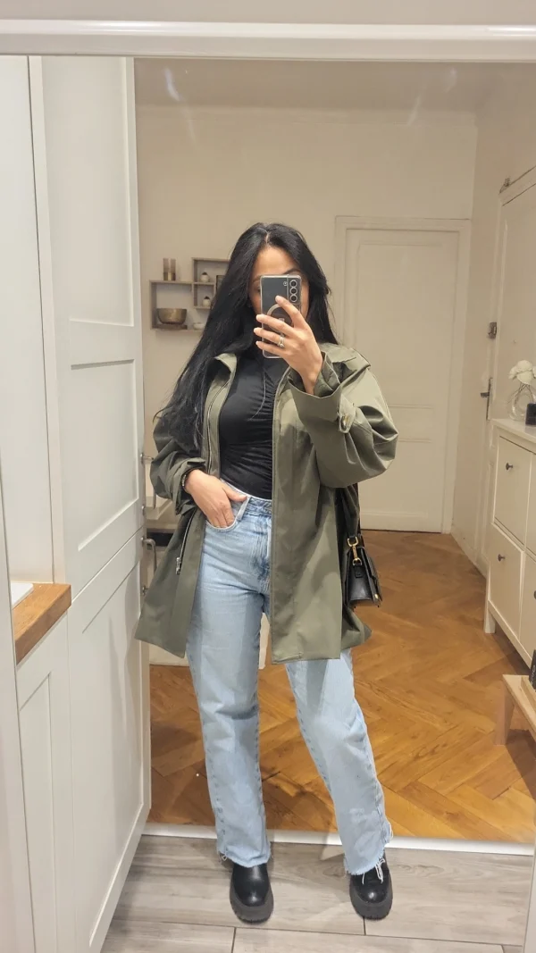 PARKA MI LONG KAKI