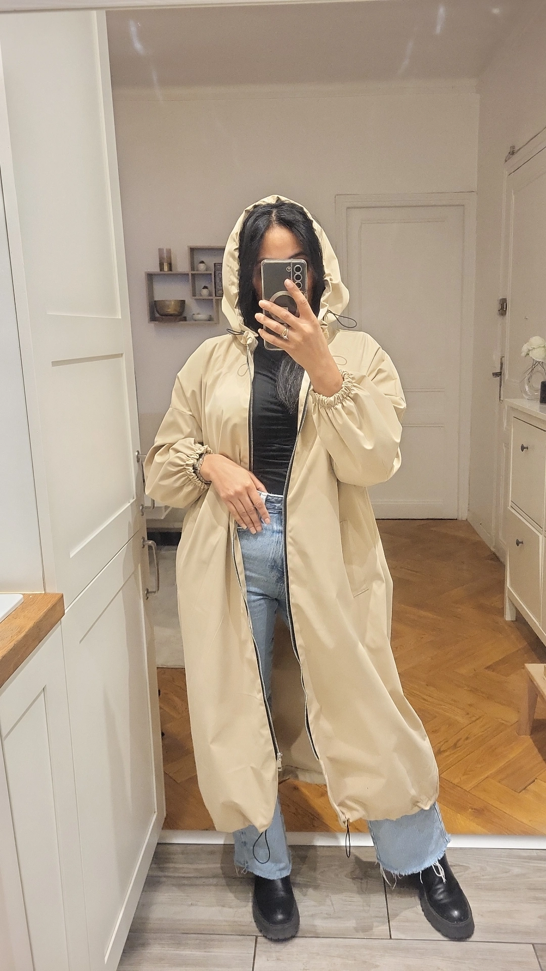 PARKA LONG A CAPUCHE
