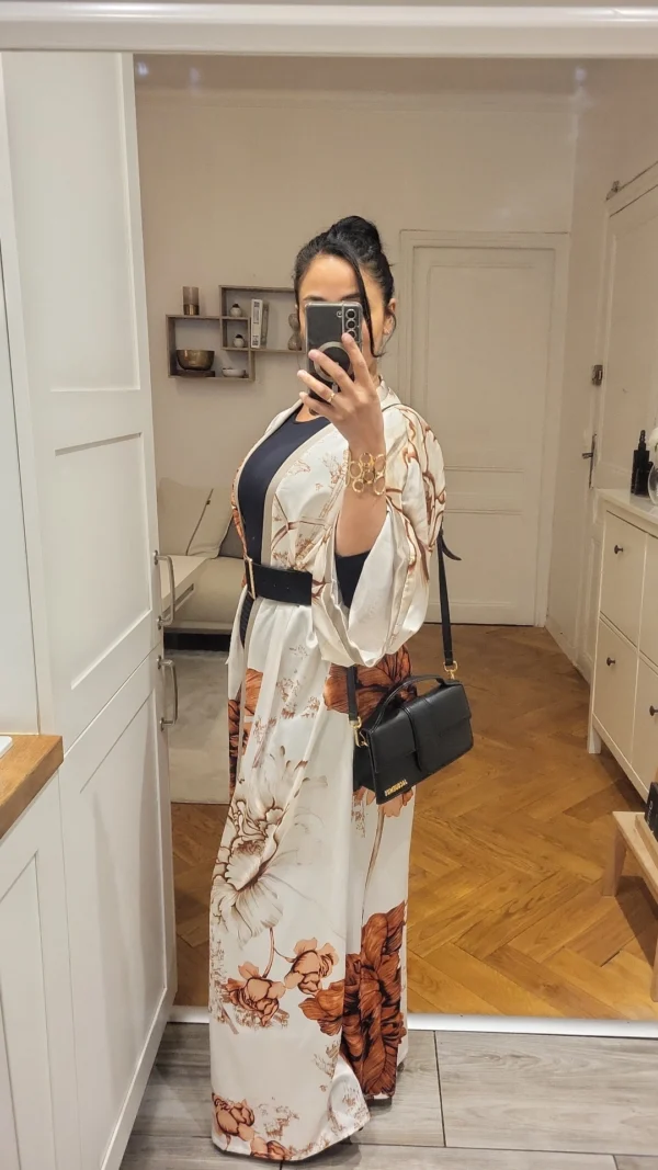 Kimono Sakura Beige – Image 4