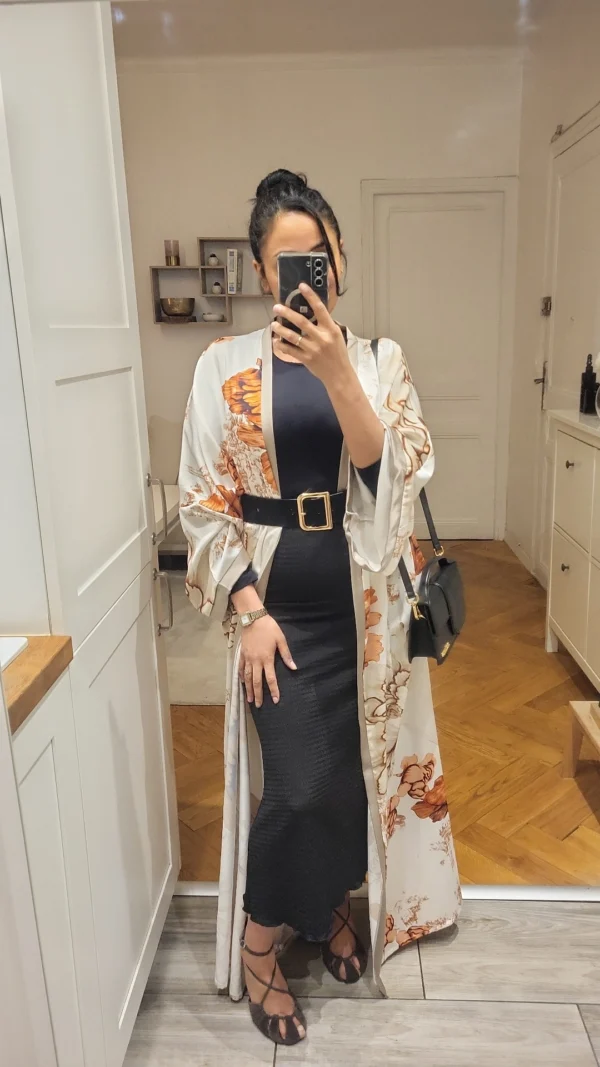 Kimono Sakura Beige – Image 3