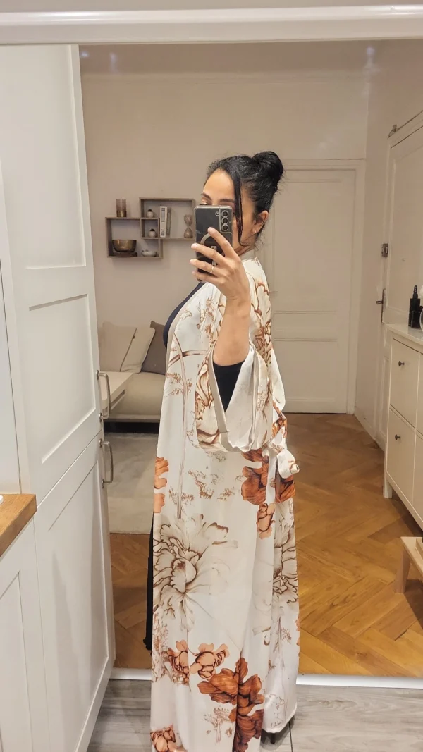 Kimono Sakura Beige – Image 2
