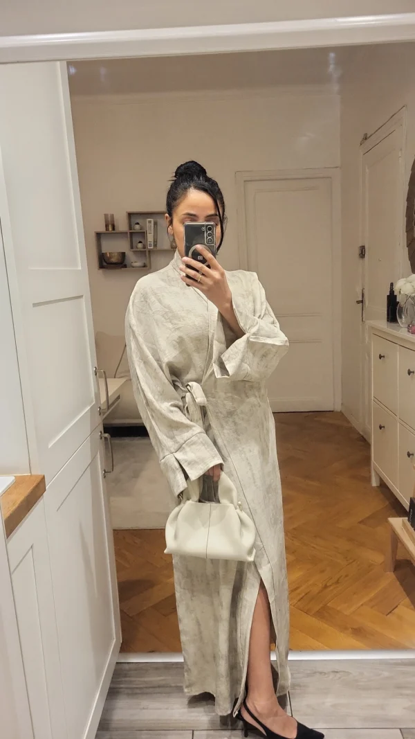Robe Orä beige – Image 4