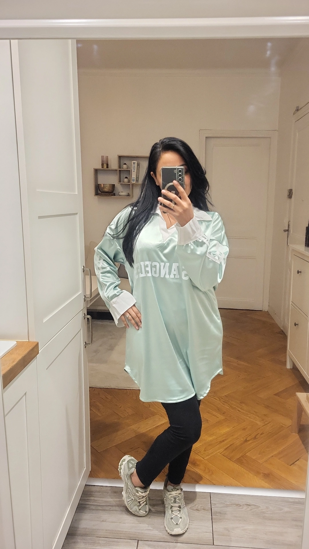 Maillot Satin Goal vert