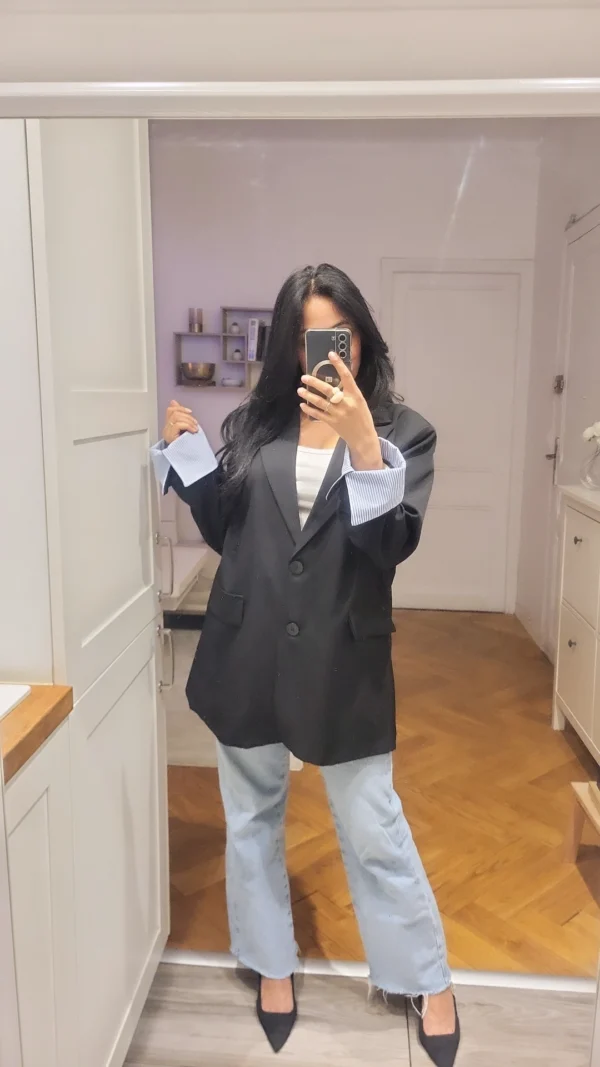 Blazer Sylia Noir – Image 2