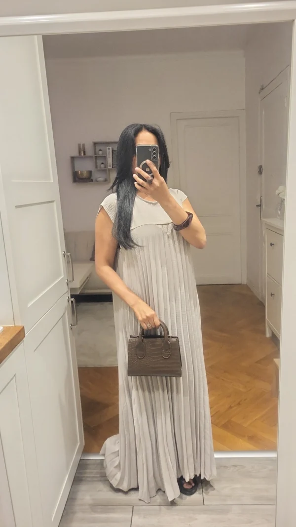 Robe Mila Beige