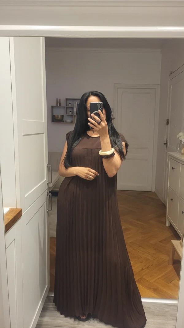 Robe Mila Marron – Image 3