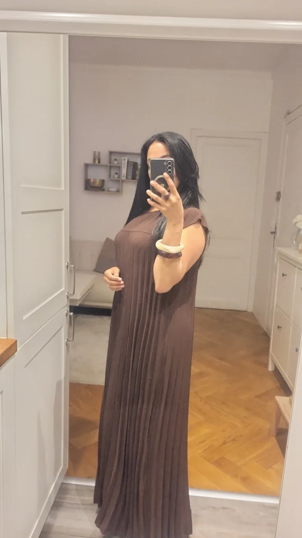 Robe Mila Marron