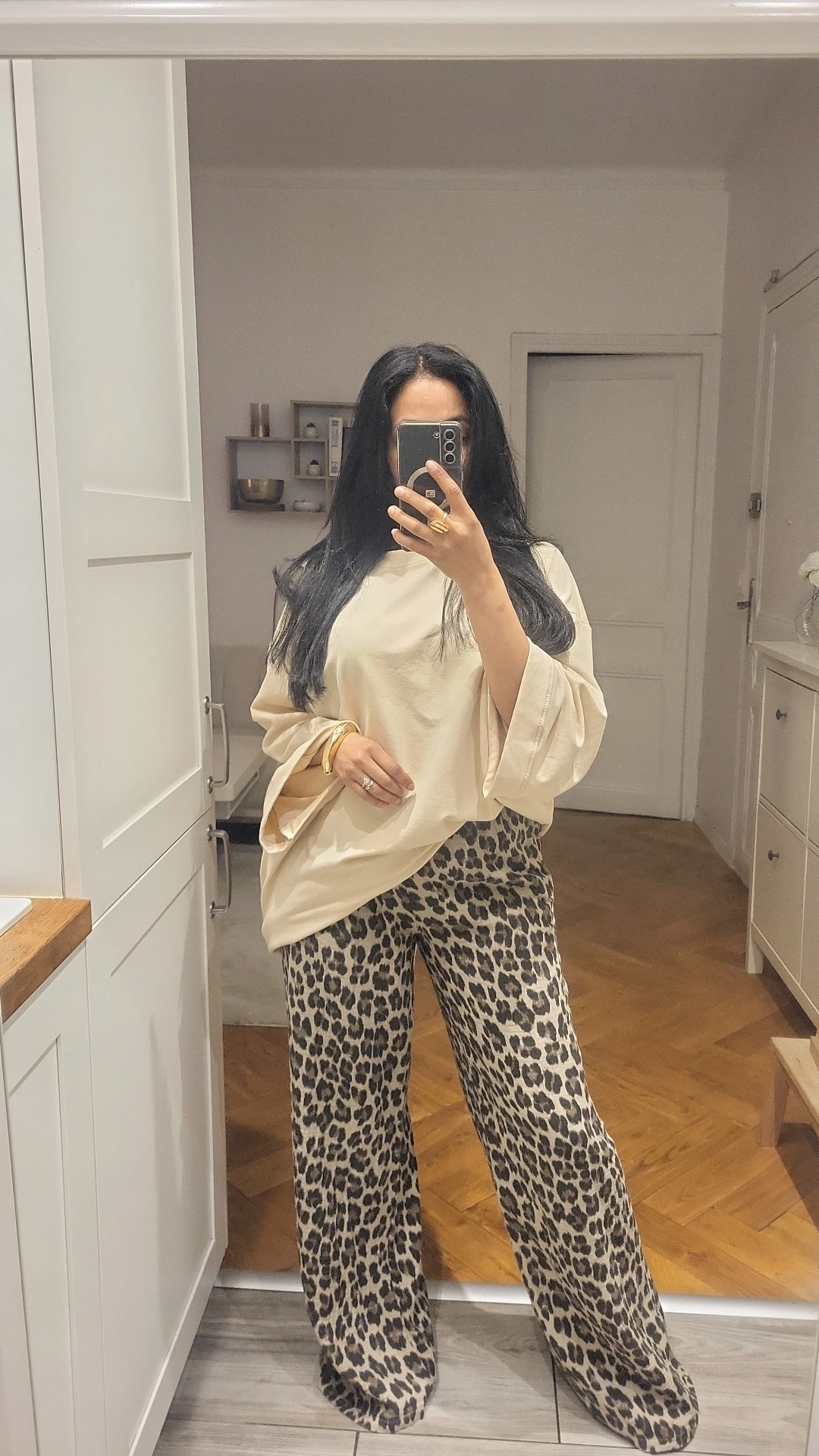 Pantalon Palazzo Fauve