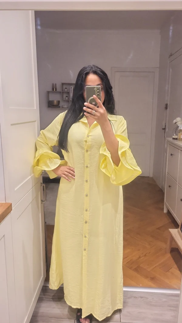 Robe Mayla Jaune – Image 4