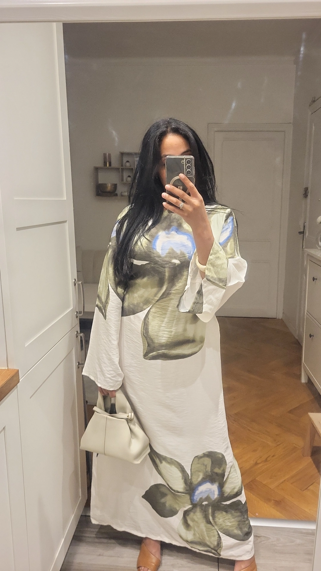 Robe Fleur de Tiaré Vert