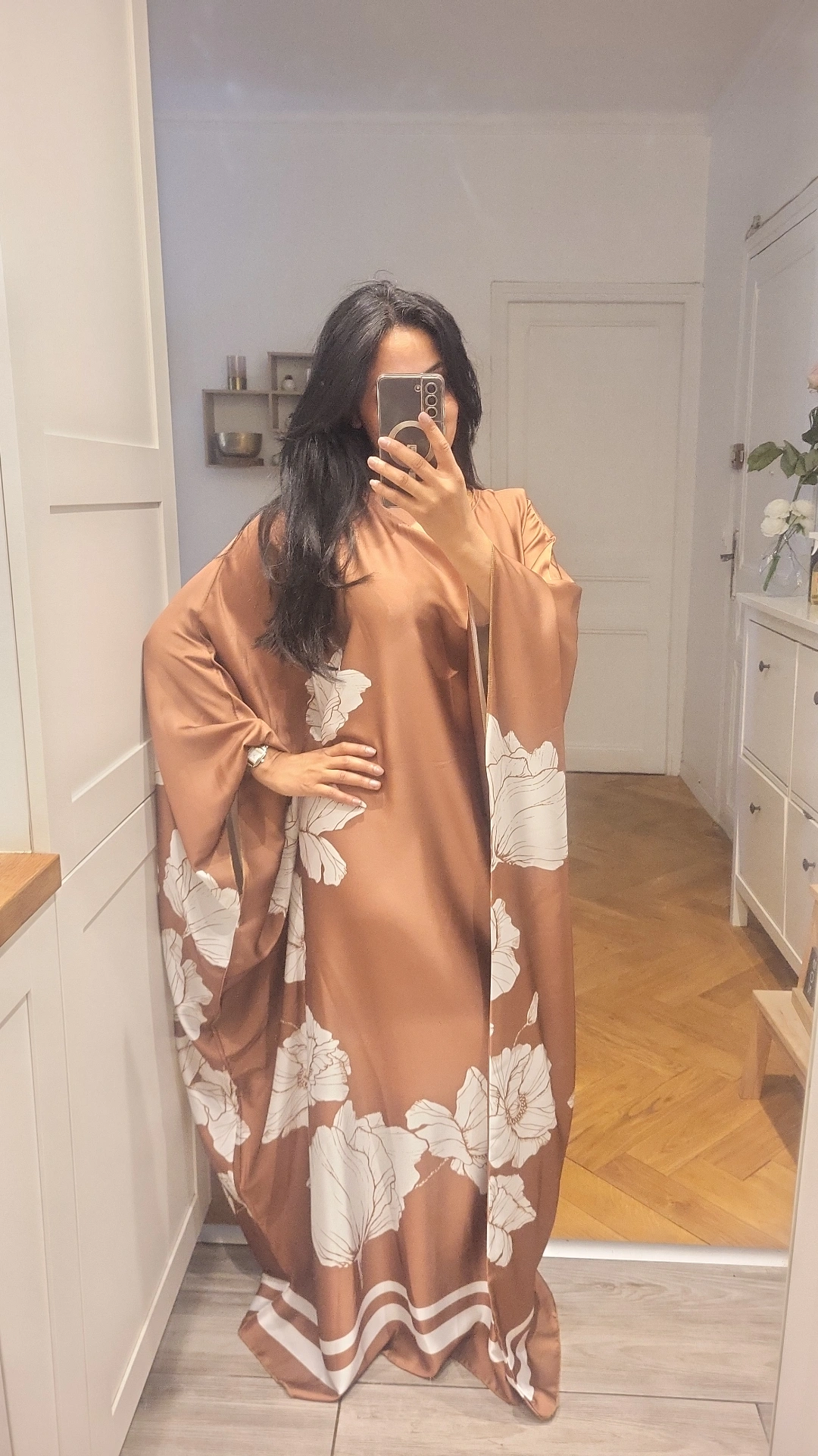 Robe Fleur de Lune Marron