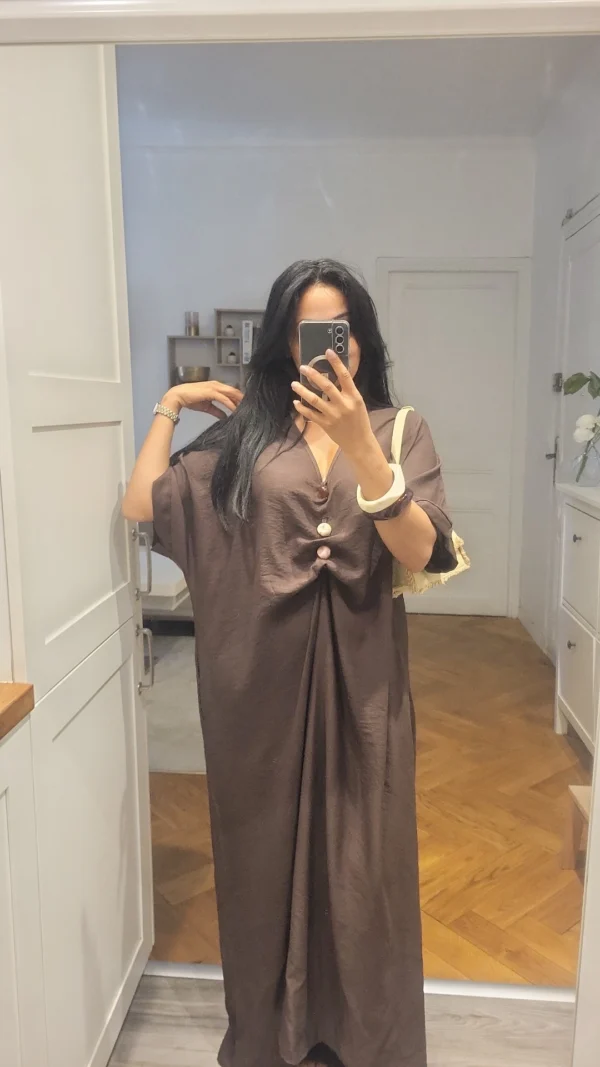 Robe Joud marron – Image 3