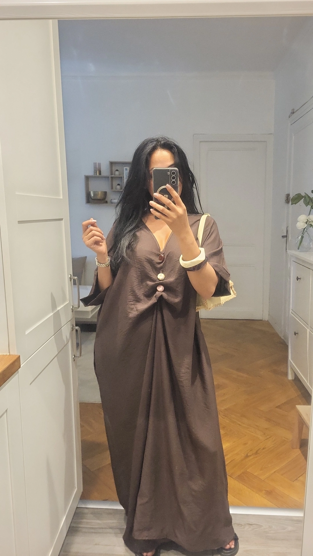 Robe Joud marron
