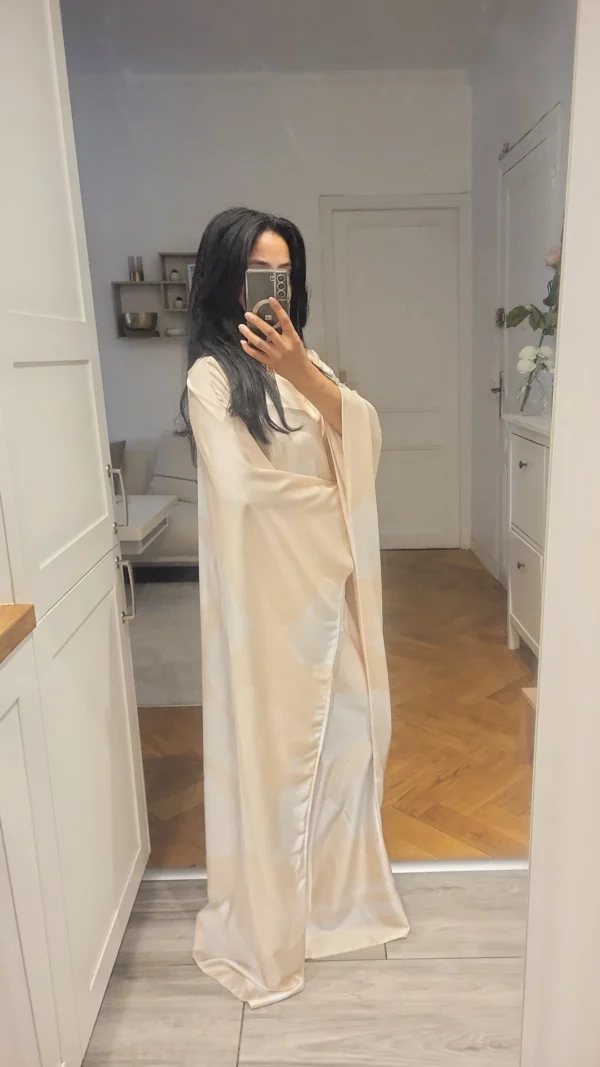 Robe Fleur de Lune Beige – Image 3