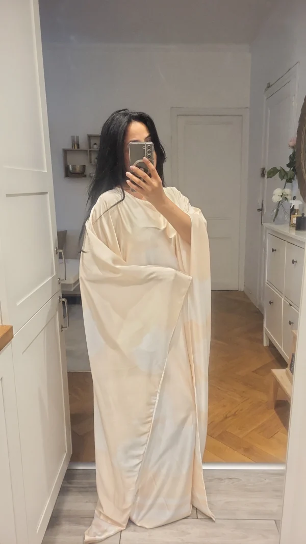 Robe Fleur de Lune Beige – Image 4