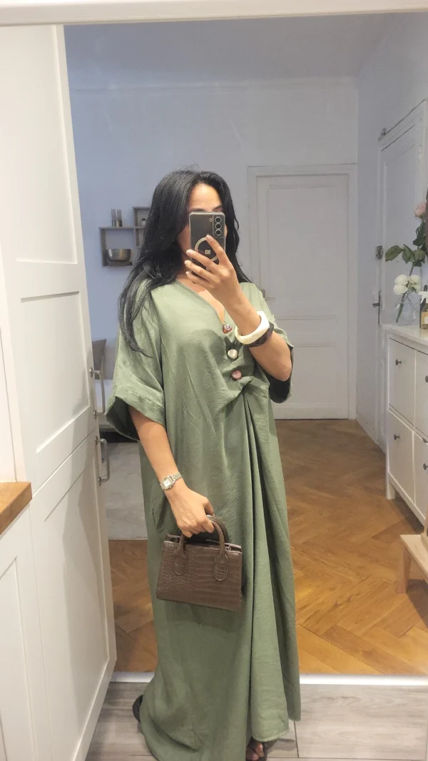 Robe Joud kaki – Image 4