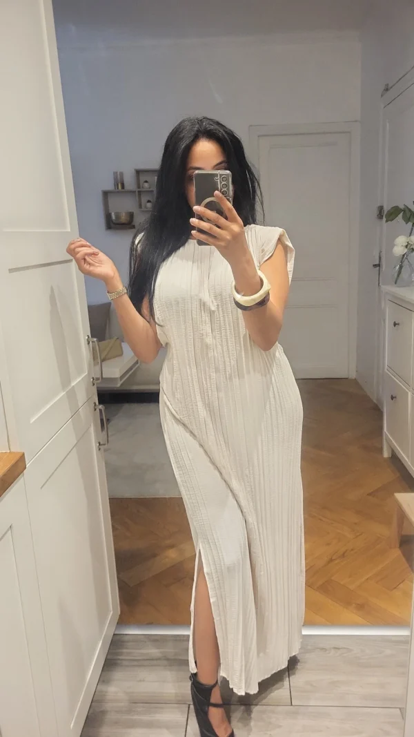 Robe Rita Beige – Image 4