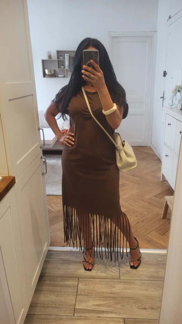 Robe Pocahontas marron – Image 3