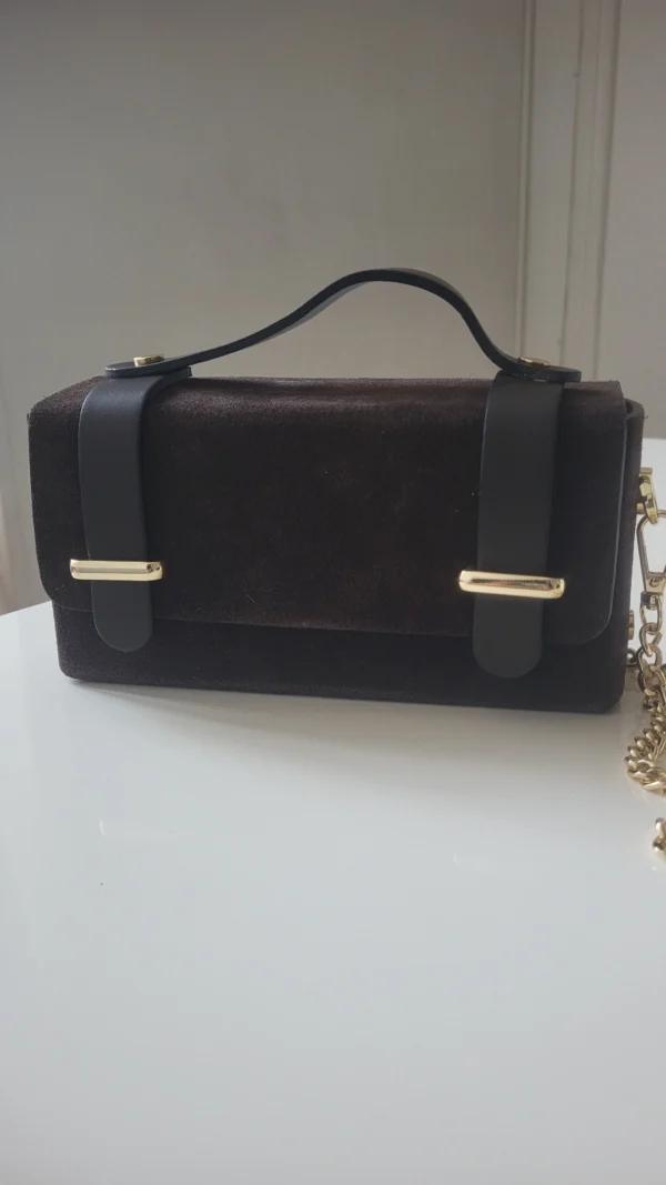 Sac à main Loulou marron – Image 2