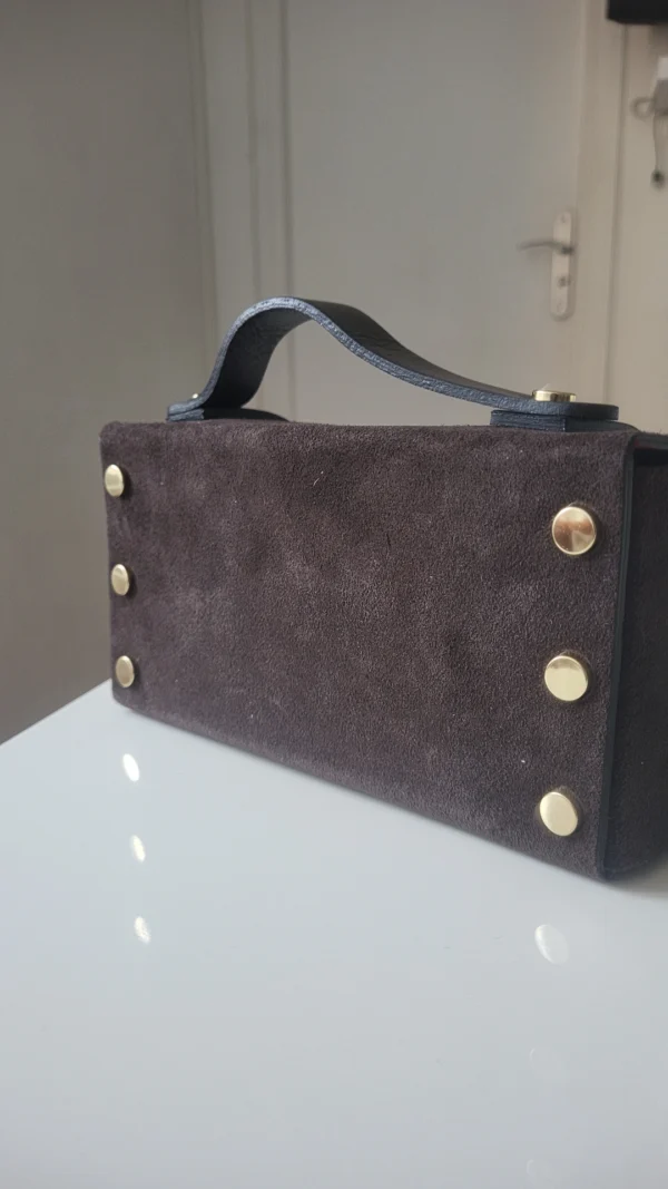 Sac à main Loulou marron – Image 3