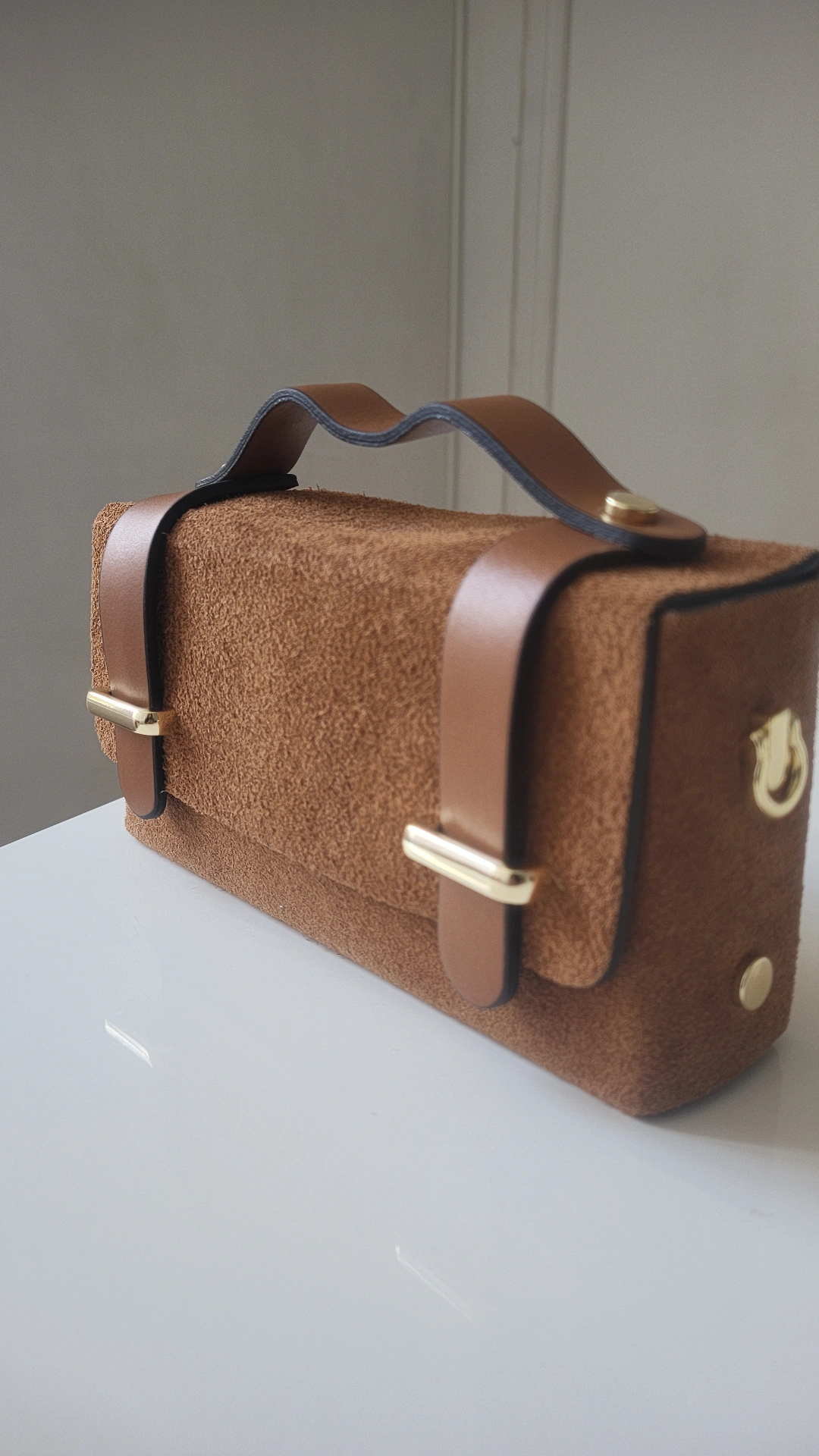 Sac à main Loulou Camel