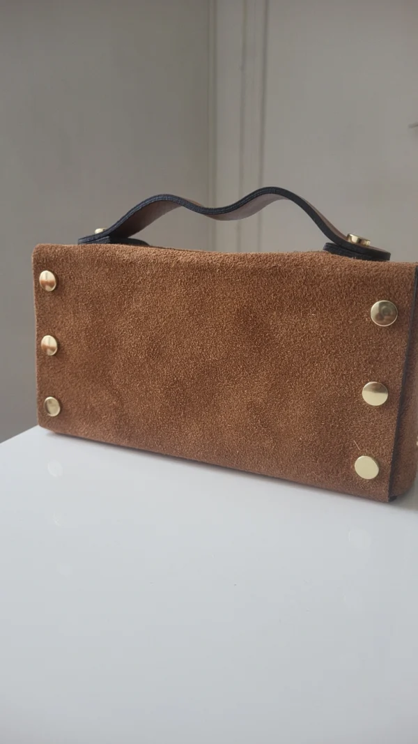 Sac à main Loulou Camel – Image 3