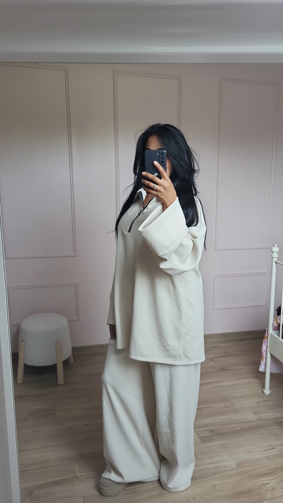 ENSEMBLE SPORT SWEAR ECRU