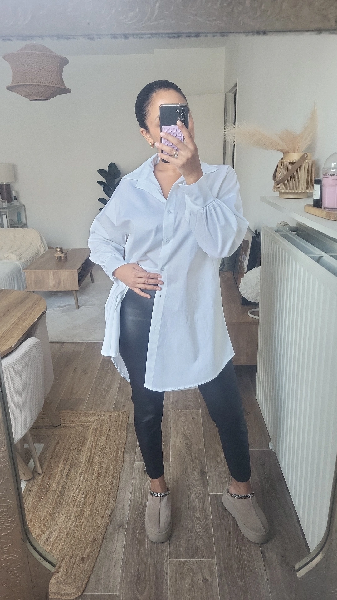 CHEMISE BLANCHE COTON