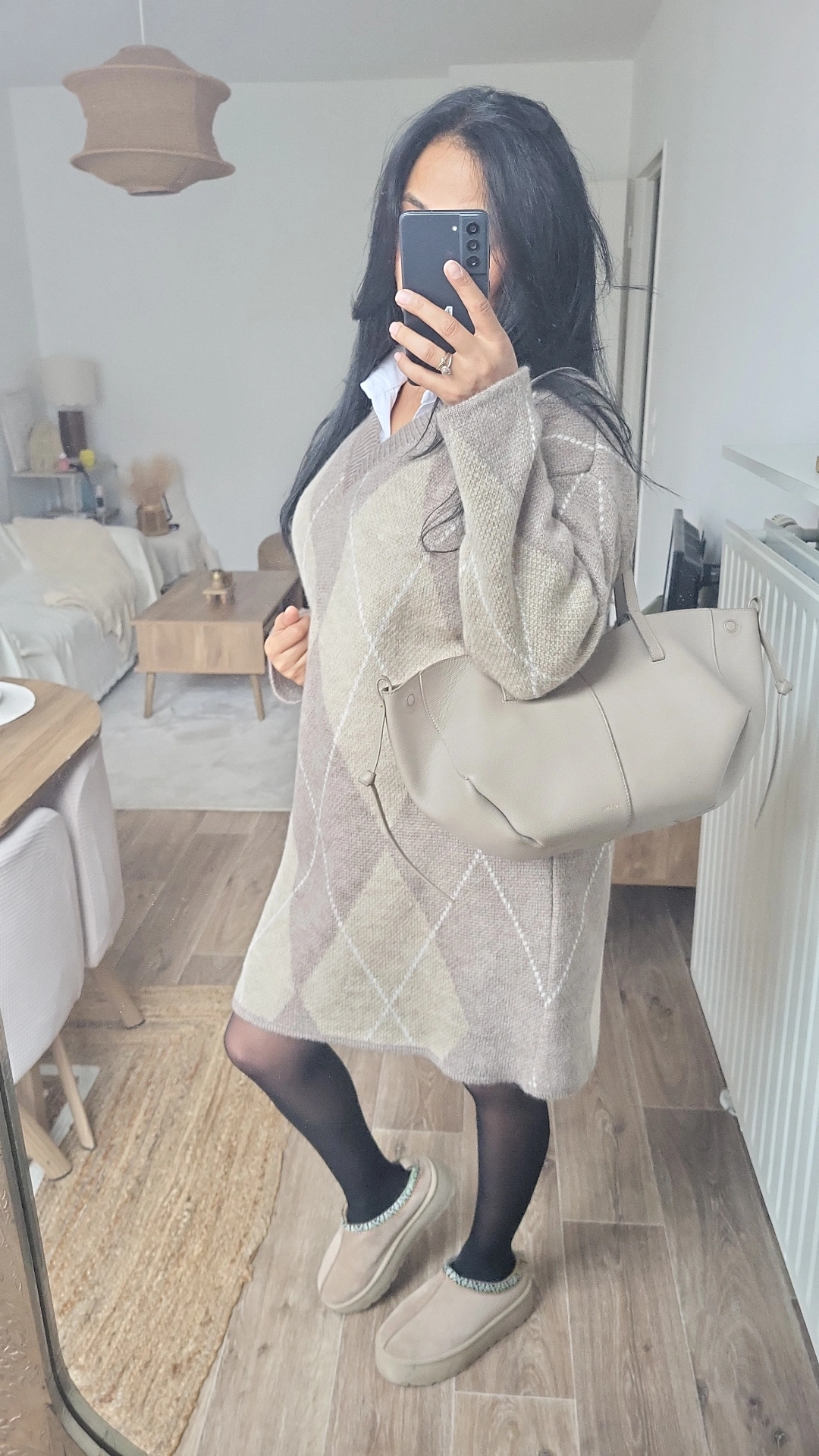ROBE PULL DIMA TAUPE