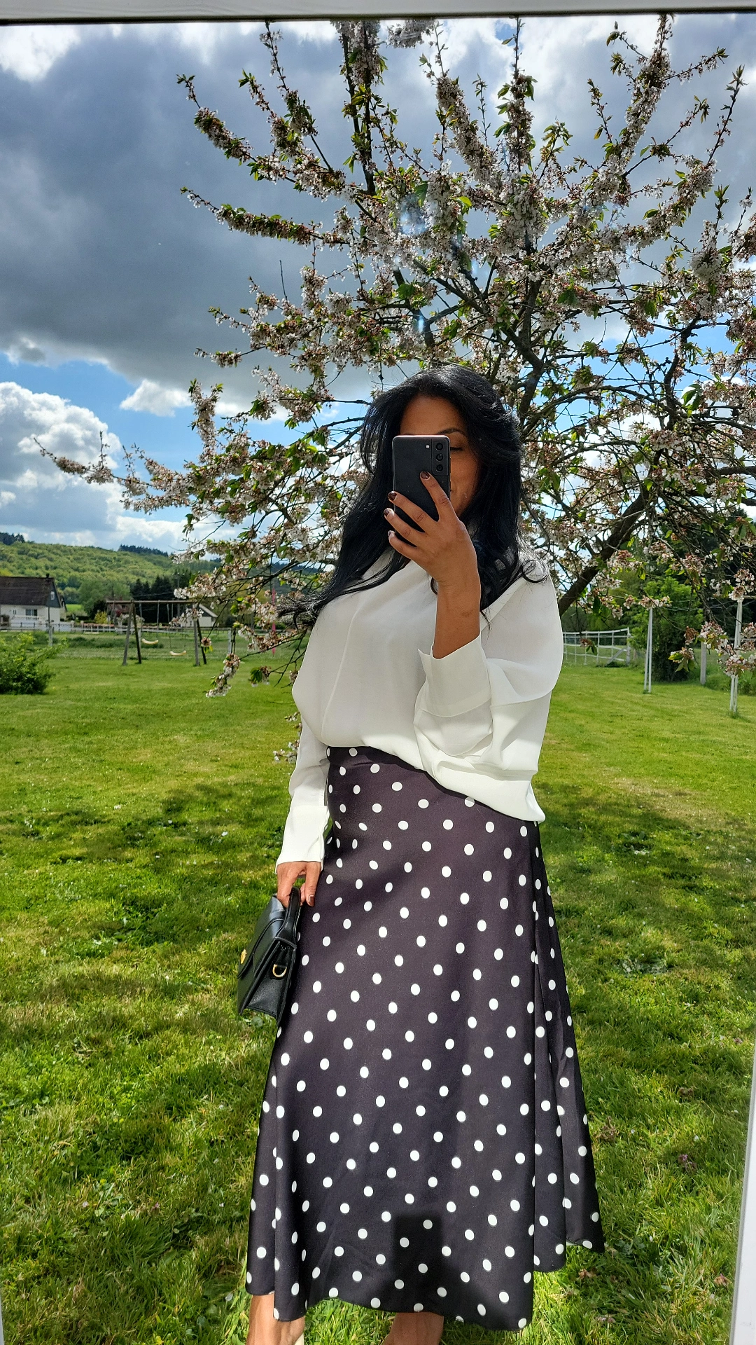 JUPE LONGUE DOLCE VITA NOIRE