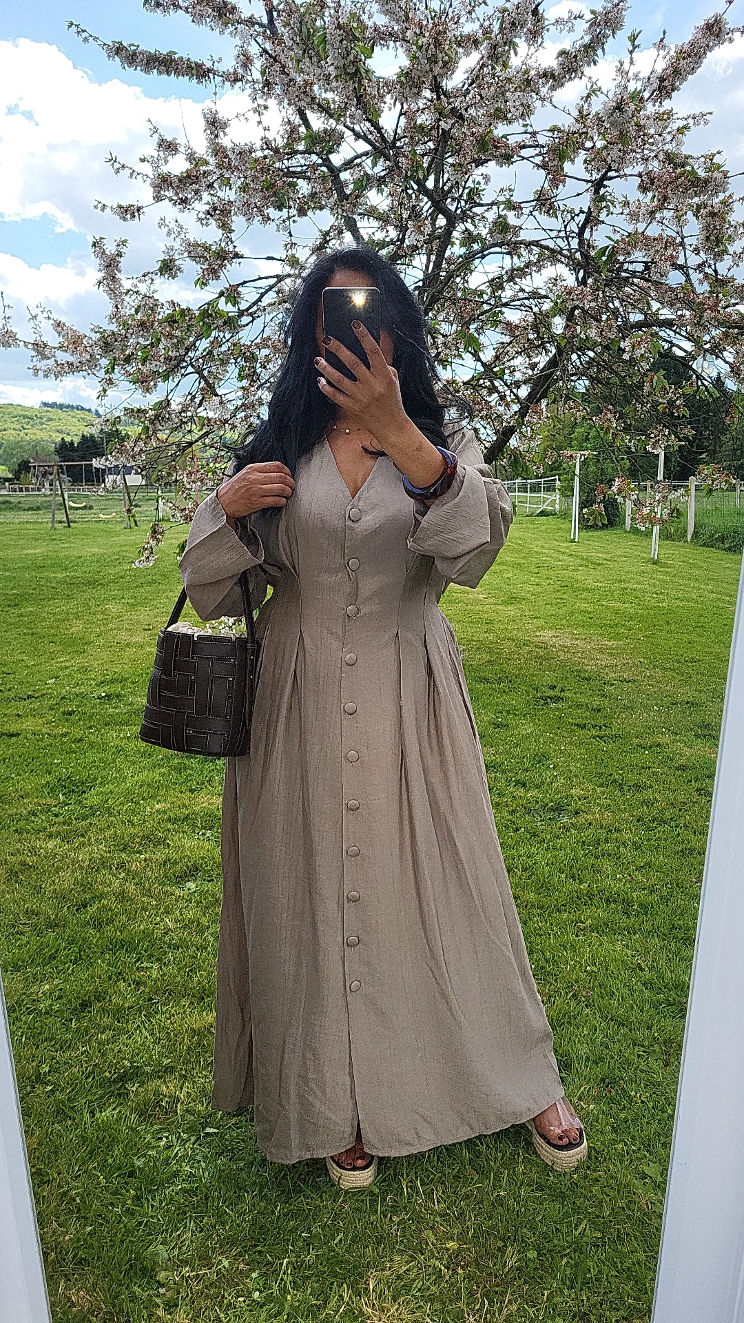 ROBE LONGUE BOHEME BEIGE