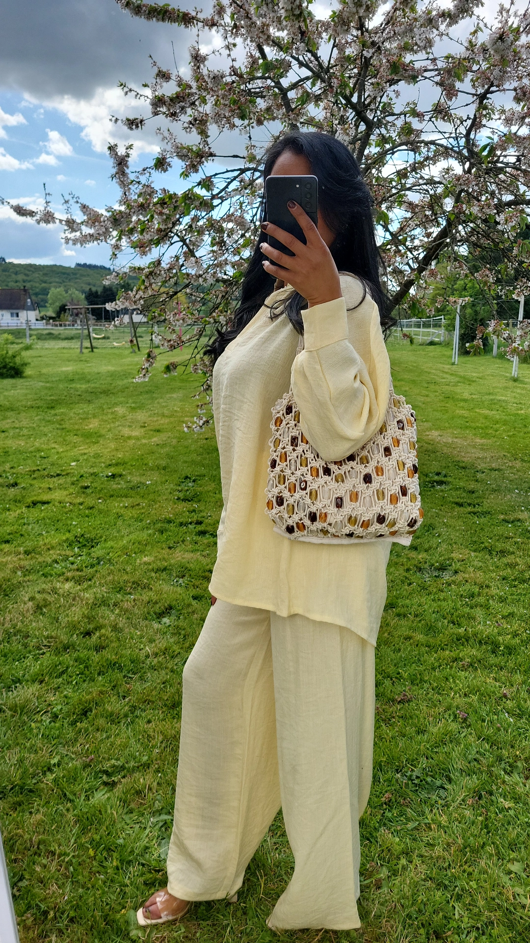 ENSEMBLE DAILY CHIC JAUNE VANILLE