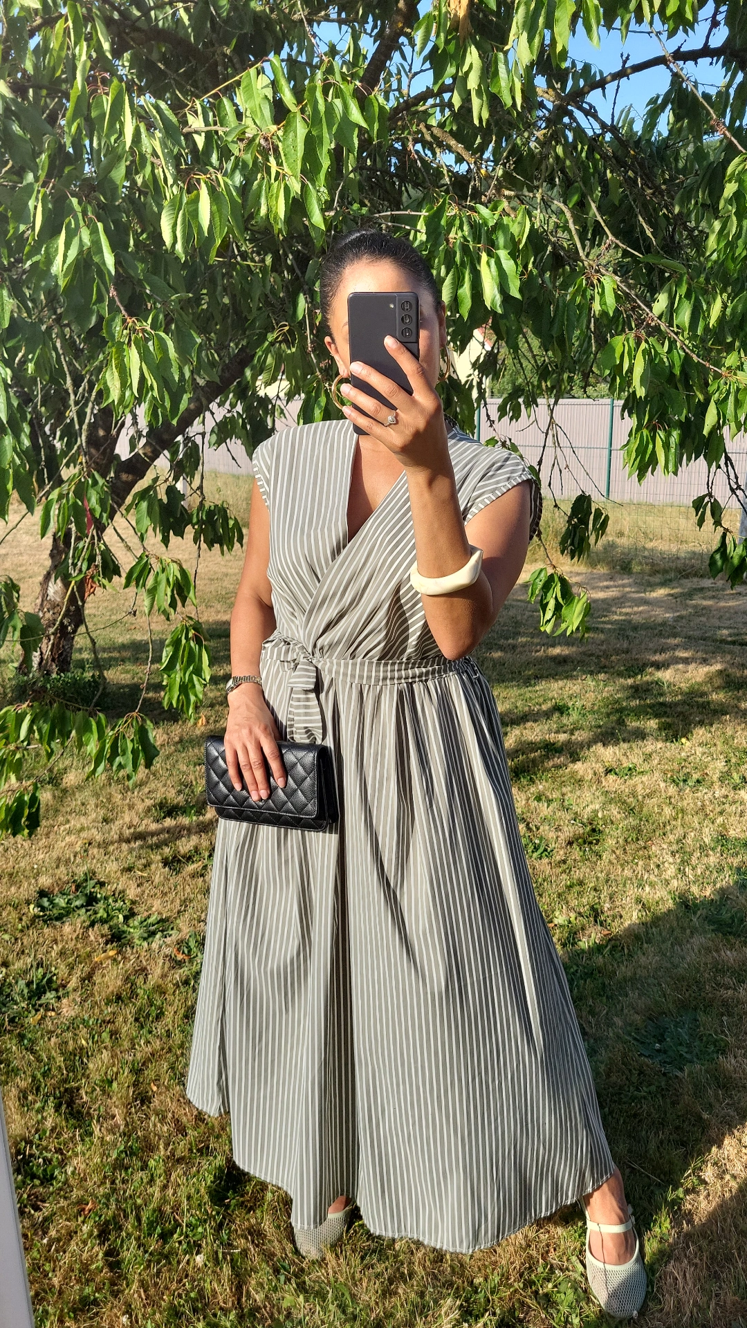 ROBE RIVIERA VERT OLIVE DOUX